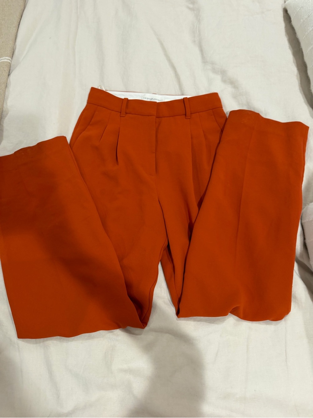 Aritzia Wilfred Effortless Pant Rust Orange (Size 6)